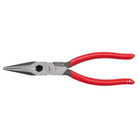 Milwaukee 8" L Nose Dip Pliers