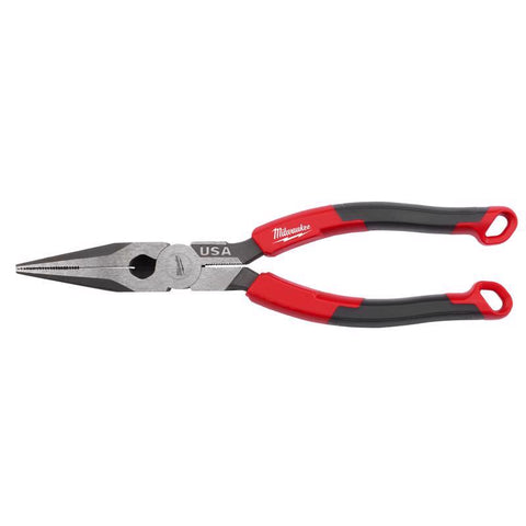 Milwaukee 8" L Nose Comf Pliers