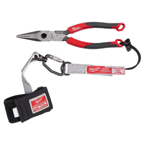 Milwaukee 8" L Nose Comf Pliers