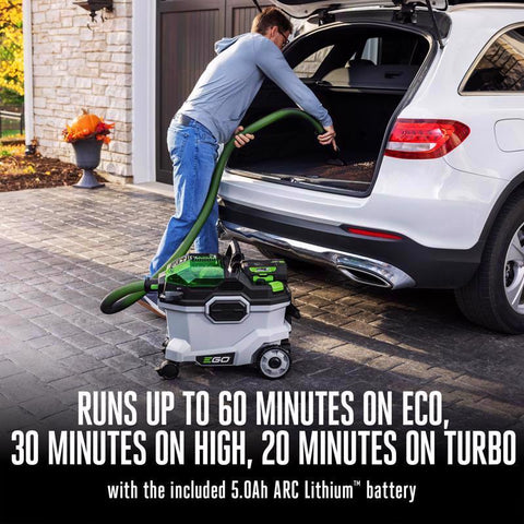 EGO Wet/dry Vac 9g Ego
