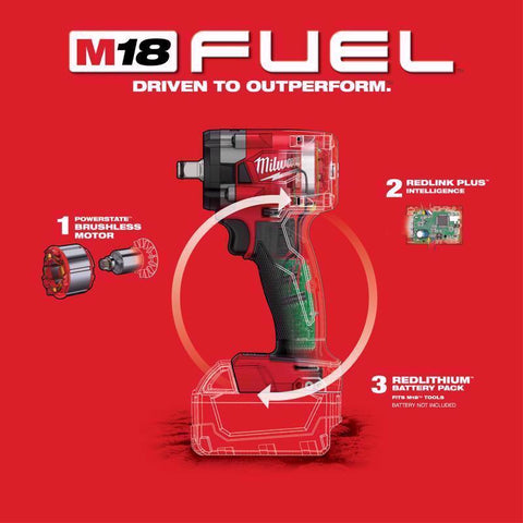 Milwaukee M18 1/2" Imp Wrench