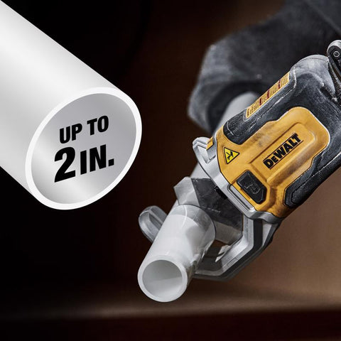 DeWalt DWACPRIR Impact Connect Copper Pipe Cutter, Black/Yellow