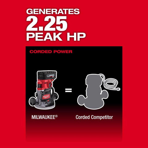 Milwaukee M18 FUEL 1/2" Router