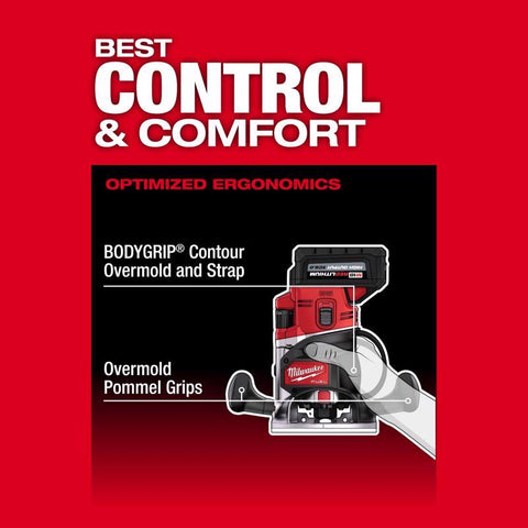 Milwaukee M18 FUEL 1/2" Router
