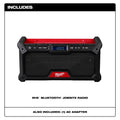 Milwaukee M18 BT Jobsite Radio