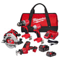 Milwaukee m18 Combo Kit 4tl 2bat
