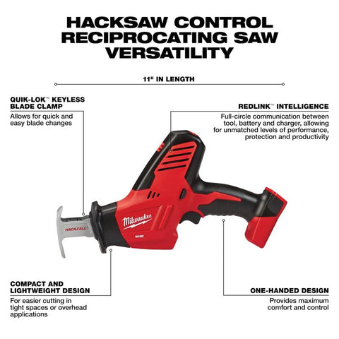 Milwaukee m18 Combo Kit 4tl 2bat