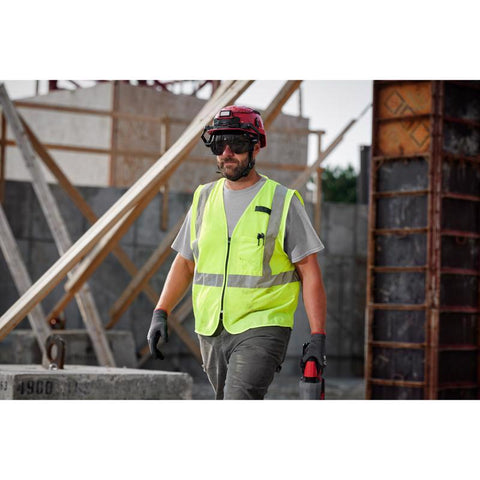 Milwaukee L/XL Class II YEL Vest