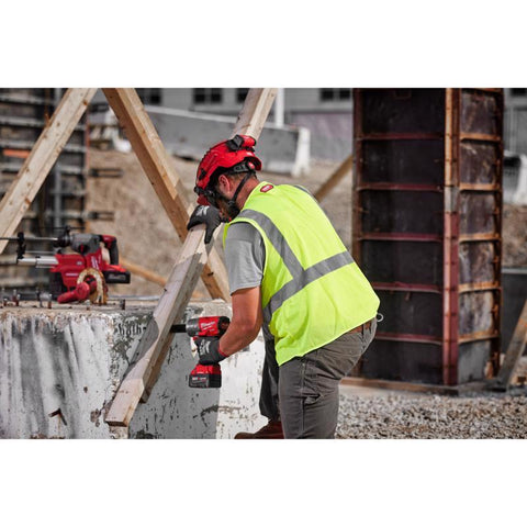 Milwaukee L/XL Class II YEL Vest