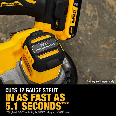 DeWalt 20v Dl Trg Bandsaw to Dw