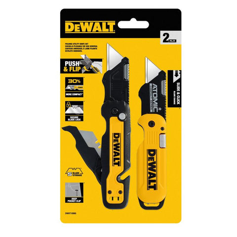DeWalt Util Knife Set 2p Dw