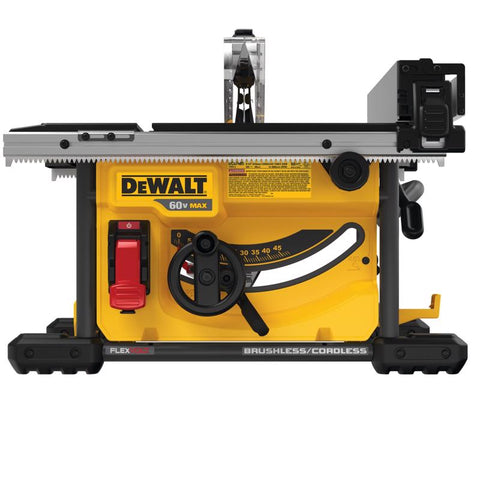 DeWalt Flexvolt Bare Tool Table Saw, 8-1/4", 60 Volt