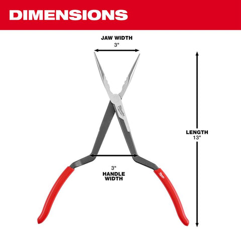 Milwaukee Long Reach Pliers 13" Mw