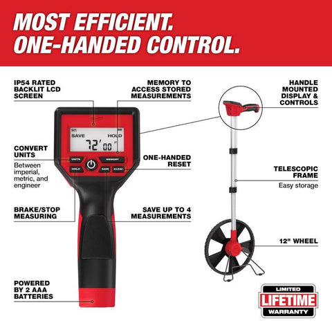 Milwaukee 12" DGTL Measure Wheel