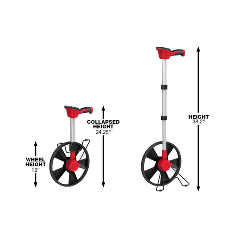 Milwaukee 12" DGTL Measure Wheel