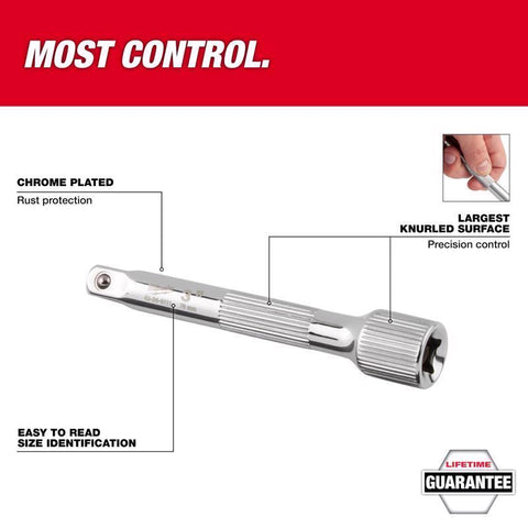 Milwaukee 1/4DR 3" Extension
