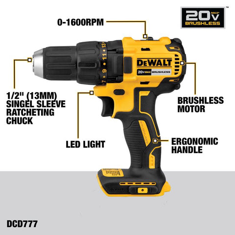 DeWalt 20v Combo Kit 10tl Br Dw
