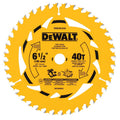 DeWalt Circ Bld 6-1/2"40t Dw