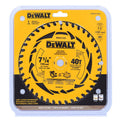 DeWalt 7-1/4" 40T Saw Blade