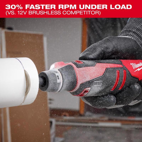 Milwaukee m12 Rotary Tool to Brshl