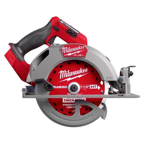 Milwaukee M18 FUEL Circular Saw, Tool Only, 18 V, 12 Ah, 7-1/4 in Dia
