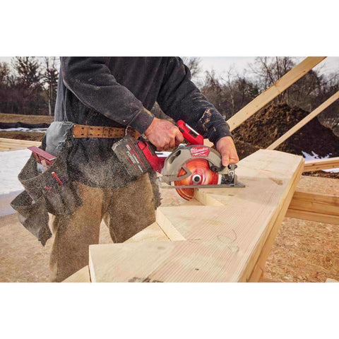 Milwaukee M18 FUEL Circular Saw, Tool Only, 18 V, 12 Ah, 7-1/4 in Dia