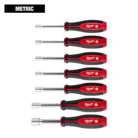 Milwaukee Nutdrvr Set 7p Mw