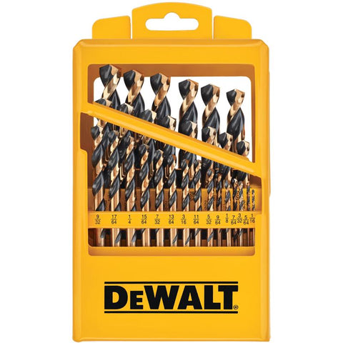 DeWalt Drill Bit Set 29p Blk Ox