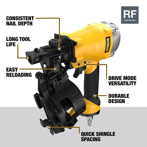 DeWalt Coil Roofing Nailer 15D