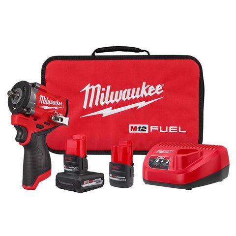 Milwaukee M12 3/8" ImpWrench Kit