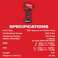 Milwaukee M12 3/8" ImpWrench Kit