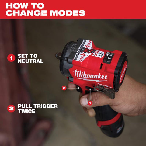 Milwaukee M12 Impact Wrench 1/2 2B