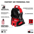 Milwaukee M18 Brushless Fan