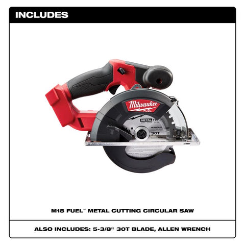 Milwaukee m18 Circ Saw 5-3/8" To