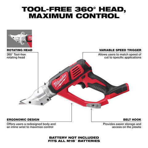 Milwaukee m18 Shear 20g To