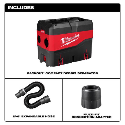Milwaukee Vacuum Attach 2.5g Mw
