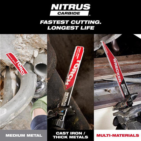 Milwaukee 9"x10T NitCarb Blade