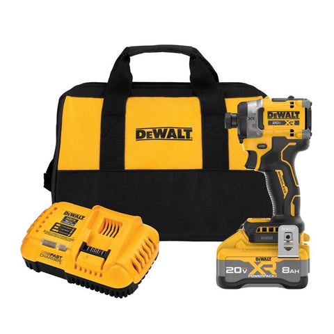 DeWalt 20V MAX XR 1/4 in. 3-Speed Impact Driver Kit (Battery