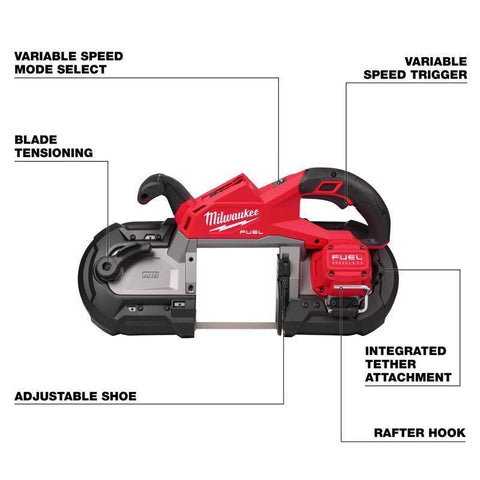 Milwaukee M18 Deep Cut Band Saw