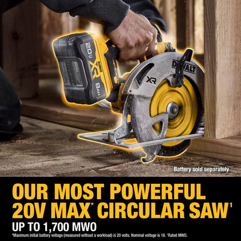 DeWalt 20V 7-1/4" Circ Saw