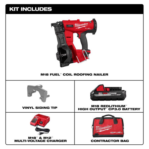 Milwaukee M18 Roof Nailer Kit