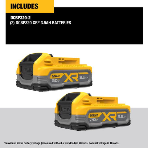 DeWalt 20v Battery pack3.5ah 2p