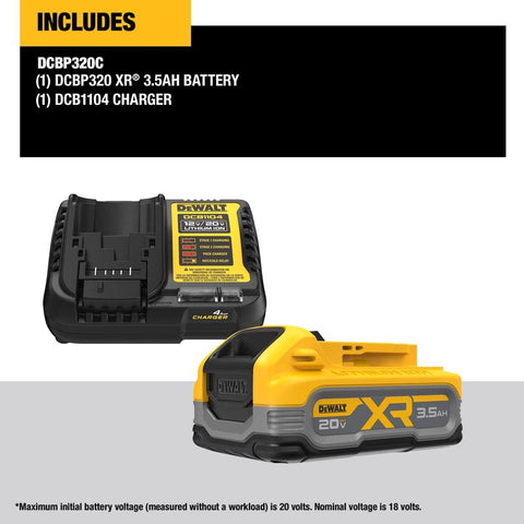 DeWalt 20v Btry Chrgr Kit 3.5ah