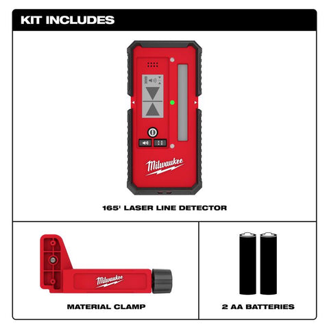 Milwaukee 165' Laser L Detector