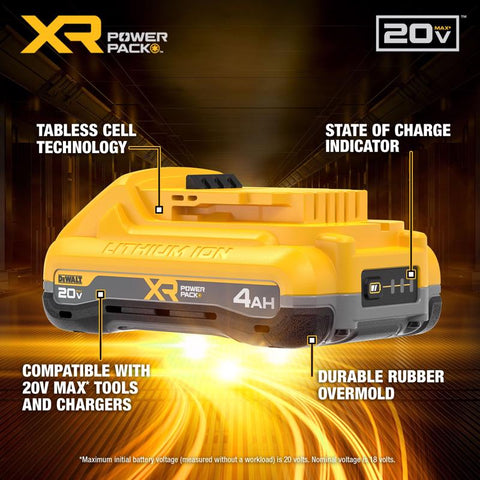 DeWalt 20v Btry Chrgr Kit 4ah