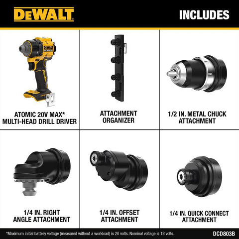 DeWalt Multi-Head Drill