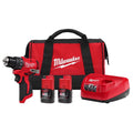 Milwaukee M12 SCPBL Drill Kit