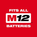 Milwaukee M12 SCPBL Drill Kit