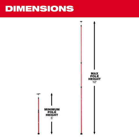 Milwaukee Telescope Laser Pole