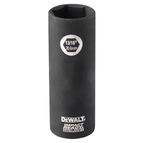 DeWalt Deep Imapact Socket 13/16" x 1/2" Drive